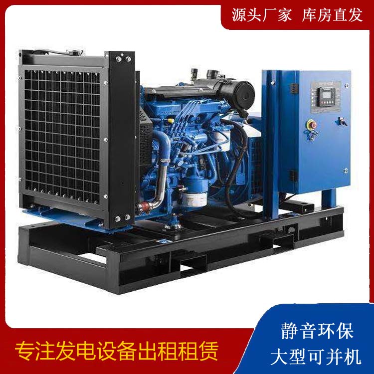 珠晖出租发电机 潍柴发电机一定要预防通风管道的堵塞和灰尘