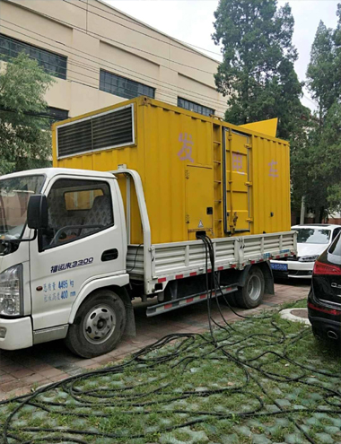珠晖发电车出租-柴油发电机组排烟系统设计要求及其考虑因素